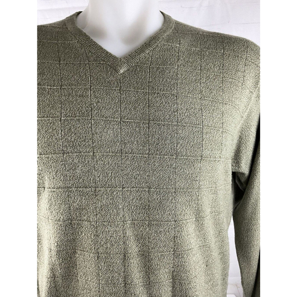 Men’s Dockers Long Sleeve Sweater XXL Block Pattern - Picture 2 of 3